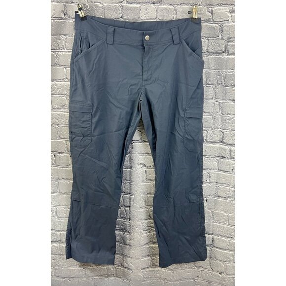 Duluth Trading Co Women's Dry on the Fly Bootcut Pants Ink Blue Hiking 14 x 29 - Picture 1 of 7